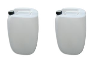 2 Stück 60 Liter Kanister natur Wasserkanister Trinkwasserkanister (2x60 Knn)