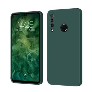 Hülle für Huawei P30 Lite Case Cover Bumper Silikon Softgrip Schutzhülle Farbe: Grün