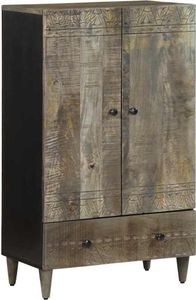 Highboard 60x33x110 cm Massivholz Mango
