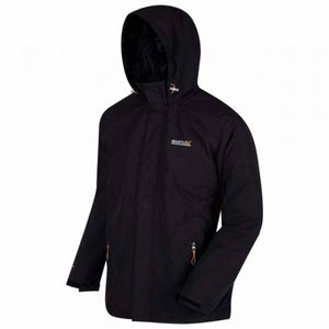 Regatta Matte wasserdichte Jacke, Schwarz XL