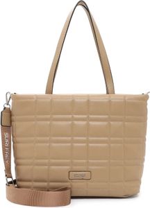 SURI FREY Umhängetasche Hilary City Shopper Taupe