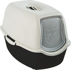 Podestýlka Rotho Eco Bailey s filtrem s aktivním uhlím zabraňujícím zápachu - podestýlka 56,0 x 40,0 x 39,0 cm - kočičí toaleta včetně krytu a křídlových dvířek