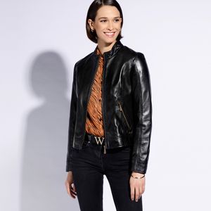 Wittchen Stylish leather jacket, woman