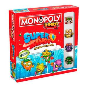 Tischspiel Monopoly Junior SuperZings (ES)