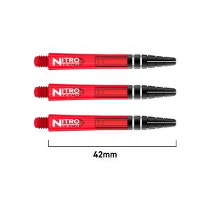 Red Dragon Nitrotech Red Medium Shafts Red 4,2 cm Dart-Barell