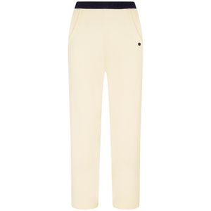 JOOP! Damen Jerseyhose - Loungewear Pants, Taschen, Viskose Stretch, einfarbig Ecru M