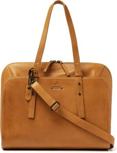 dR Amsterdam Business Laptoptasche Damen | Arbeitstasche Damen | Aktentaschen | Tampa - 933687 Yellow