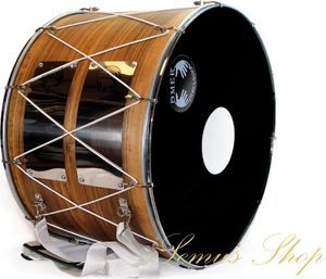 Orientalische Profi 51 cm. DAVUL Dhol Schlagzeug NUSSBAUM 100% Handmade (30)