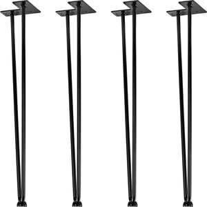 4er Set Haarnadelbeine Tischbeine Möbelfüße Möbelbeine Haarnadel Hairpin Legs