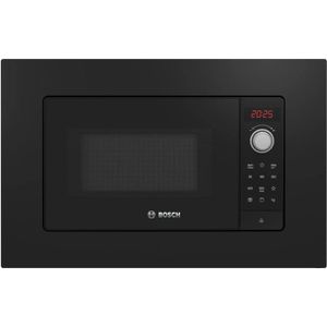 Bosch Einbau-Mikrowelle BEL623MB3 schwarz, 20 Liter, Quarzgrill, Kindersicherung