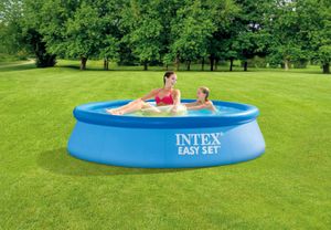 Intex Easy Set Pool Aufstellpool 2,44 m x 61 cm mit Filteranlage
