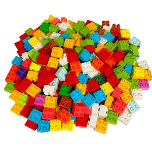 LEGO® DUPLO® 2x2 Steine Bausteine Grundbausteine Bunt Gemischt - 3437 NEU! Menge 50x