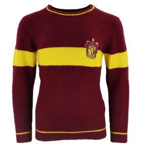 Harry Potter Gryffindor Kinder Mädchen Pulli Pullover Strickpulli – Braun / 134