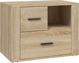 vidaXL Nachttisch Sonoma-Eiche 60x36x45 cm Holzwerkstoff