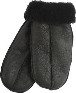 Eastern Counties Leather - Dámske palčiaky, koža nappa EL561 (L) (čierna)
