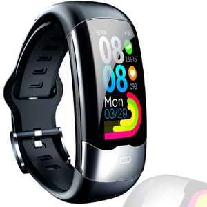 XORO SMW 10 Smartwatch/Fitnessuhr, Bluetooth 4.0, Herzfrequenz- und Blutdruckmessung, EKG-Sensor, Stoppuhr, Schritt- & Kalorienzähler