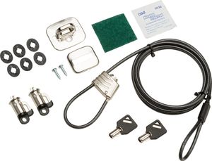 HP Súprava bezpečnostného zámku Business PC Security Lock v3, Kľúč, Čierna