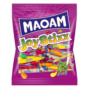 Maoam Joystixx pałeczki do żucia extra owocowe pikantne do żucia 325g