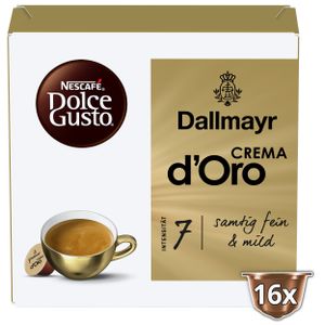 Nescafé Dolce Gusto Dallmayr Crema d'Oro | 16 Kaffeekapseln