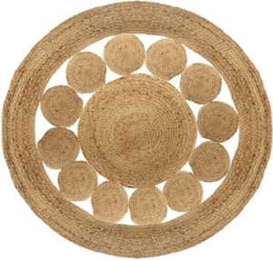 Okrńögňāy Jutový koberec Lace 120 cm
