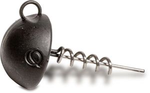 Quantum Q-Screw-Jigs Rundkopf 20g matt schwarz Schraub-Jigkopf