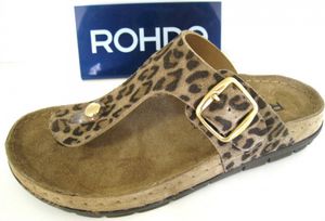 Rohde dámské mule s hlubokou stélkou Ginger-beige, Barva:hnědá, EU velikost:40
