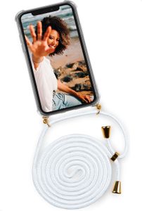TWIST-Case + TWIST-Cord für iPhone 12 Pro, Farbe:Marshmallow (Gold)