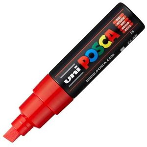 Plstěné pero POSCA PC-8K červené (6 kusů)