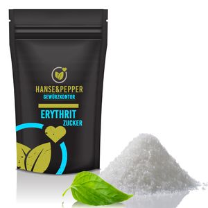 5kg Erythrit Erythritol kalorienfreier Zucker 100% Vegan Diät Zucker Beutel