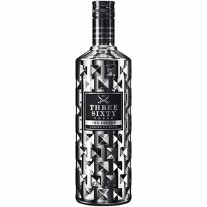 Three Sixty 100 Proof Vodka | 50 % vol | 0,7 l