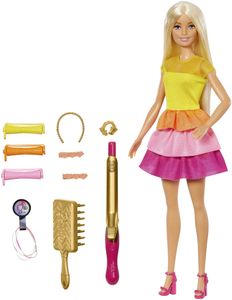 Barbie Locken-Style Puppe (blond)
