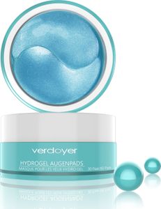 60 Stück Augenpads - Kollagen, Hyaloron, Vitamin E - kühlende Augen Pads - straffende Eye Patches - Soforteffekt Augenringe, Tränensäcke, Fältchen