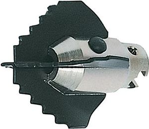 Kreuzblattbohrer 22/35 gezahnt f.Metro 22 Roller, Länge:nv, Ausführung:Kreuzblattbohrer, gezahnt, 45 mm, Ø:nv, Wellendurchmesser:nv, Spiral-Ø:nv, Rohr-Ø:nv, Kupplung:22 mm