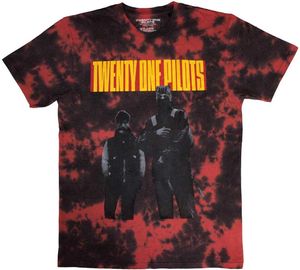 Twenty One Pilots - Tričko "Standing Bar" pro muže RO11845 (XL) (Rot)