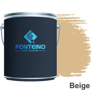Nano Fassadenfarbe Außenfarbe Wandfarbe Fassadenschutz - Beige 10L