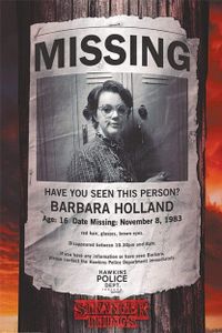 Poster Stranger Things Missing Barb 61x91.5cm