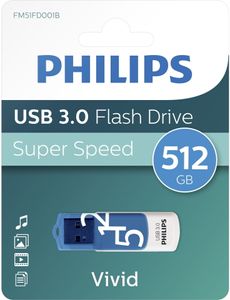 Philips USB 3.0            512GB Vivid Edition Blue