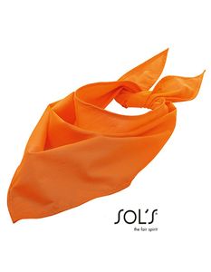 SOLS Unisex šatka 01198 Orange 62 x 62 x 80 cm