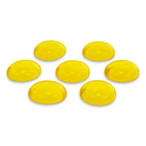 Glorex Glasnuggets 20 mm gelb