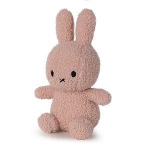 Nijntje & Miffy Kuscheltier Bon Ton Toys sitzend rosa Teddy recycelt 23 cm