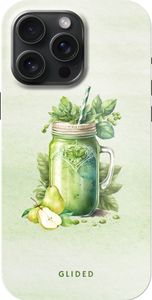 iPhone 15 Pro Max Handyhülle von Glided Green Smoothie Schutzhülle Tough case Hülle TPU Etui Silikon Case