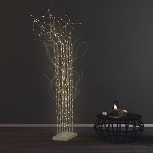 Lichterzweige Leuchtzweige Beleuchtet LED Dekoration Innenraum Raumteiler Blumen