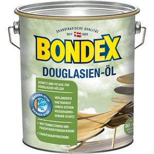 Bondex Douglasien Öl für Gartenmöbel Zäune Terrassendielen Holzschutz 4 Liter