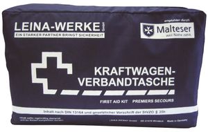KFZ-Verbandtasche Compact - schwarz DRK Edition