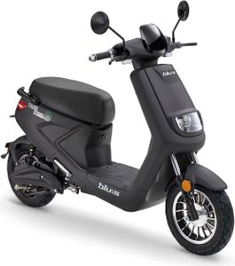 Elektroroller Blu:s Stalker XT2000 - E-Roller mit 2000 Watt Motor, max. 45 km/h, Reichweite bis zu 50 km, schwarz