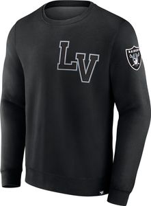 Las Vegas Raiders Varsity Letter NFL Fleece Pollover - XXL