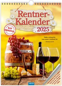 Trötsch Classickalender Rentnerkalender 2025