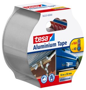 tesa Klebeband Aluminiumklebeband für Aussenbereich Alu-Tape Auto Reparatur