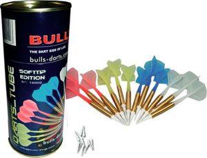 12 Stück Qualitäts - Softdarts, Dartpfeile von Bull´s Darts