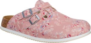 Birkenstock Kay SL Pantolette Flower Field Rose schmale Weite Gr. 39